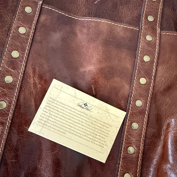 Patricia Nash Cognac Leather Bag - Picture 16 of 16